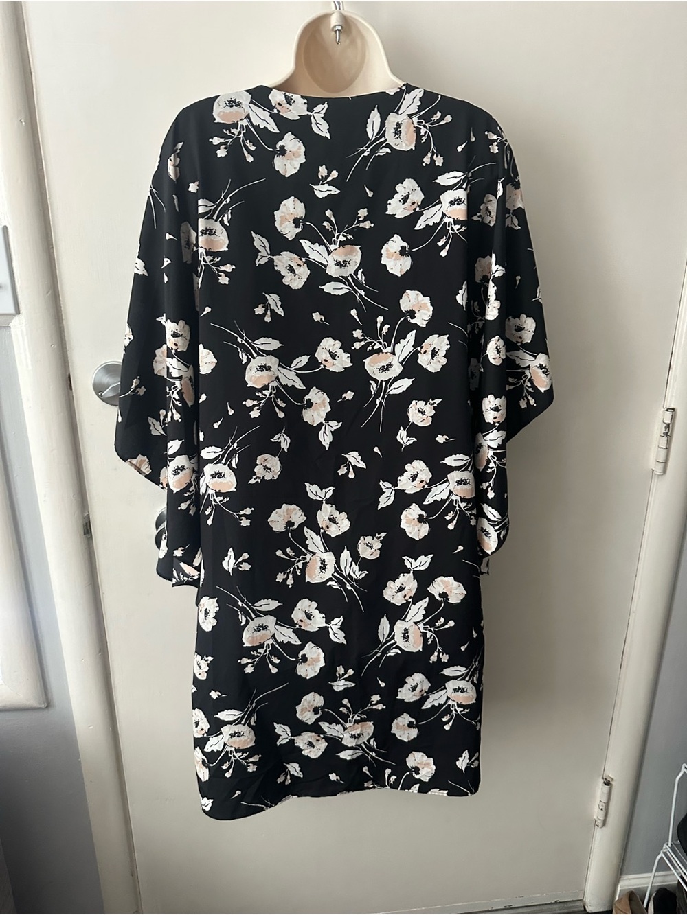 Ralph Lauren Black Sheer Floral Blouse - Picture 6 of 9